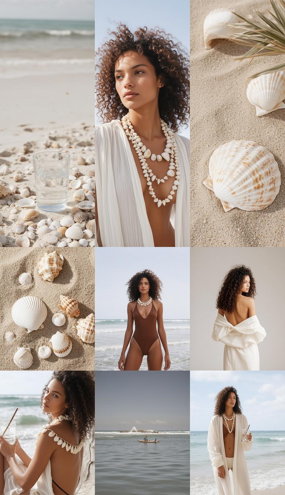 Young Woman With Curly Dark Brown Hair And Light Tan reference photo