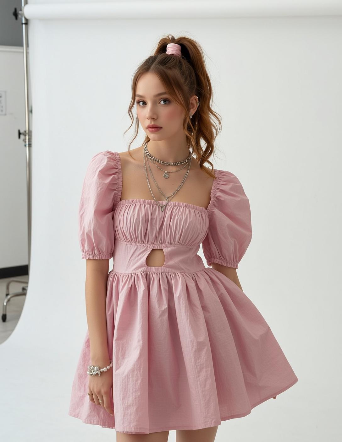 Pink Puff Dress Studio reference photo