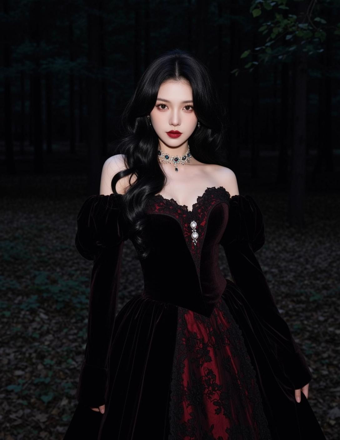Dark Forest Corset reference photo