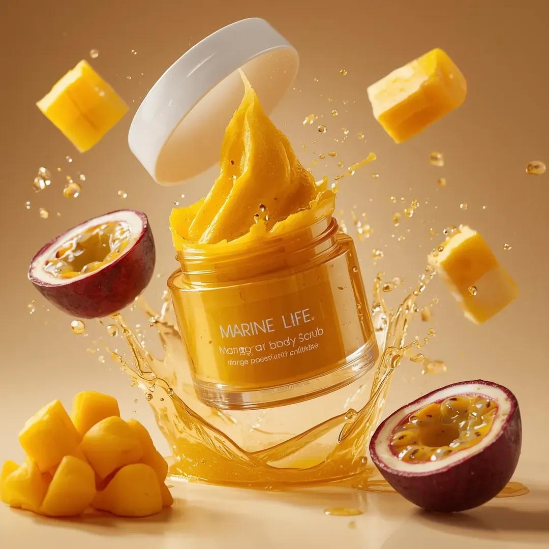 Exploding Mango Passionfruit Scrub Splash