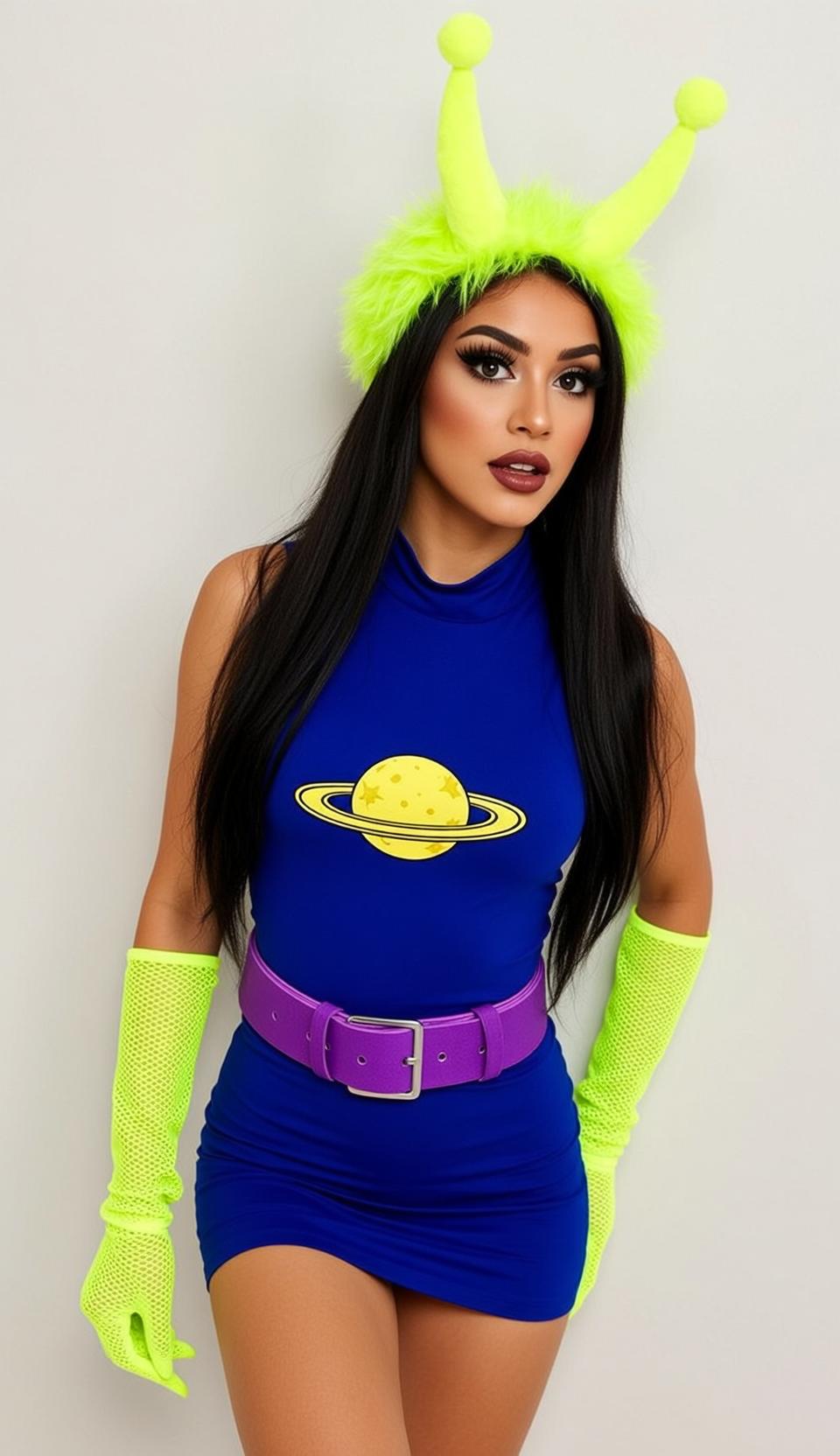 Planet Graphic Alien Pose reference photo