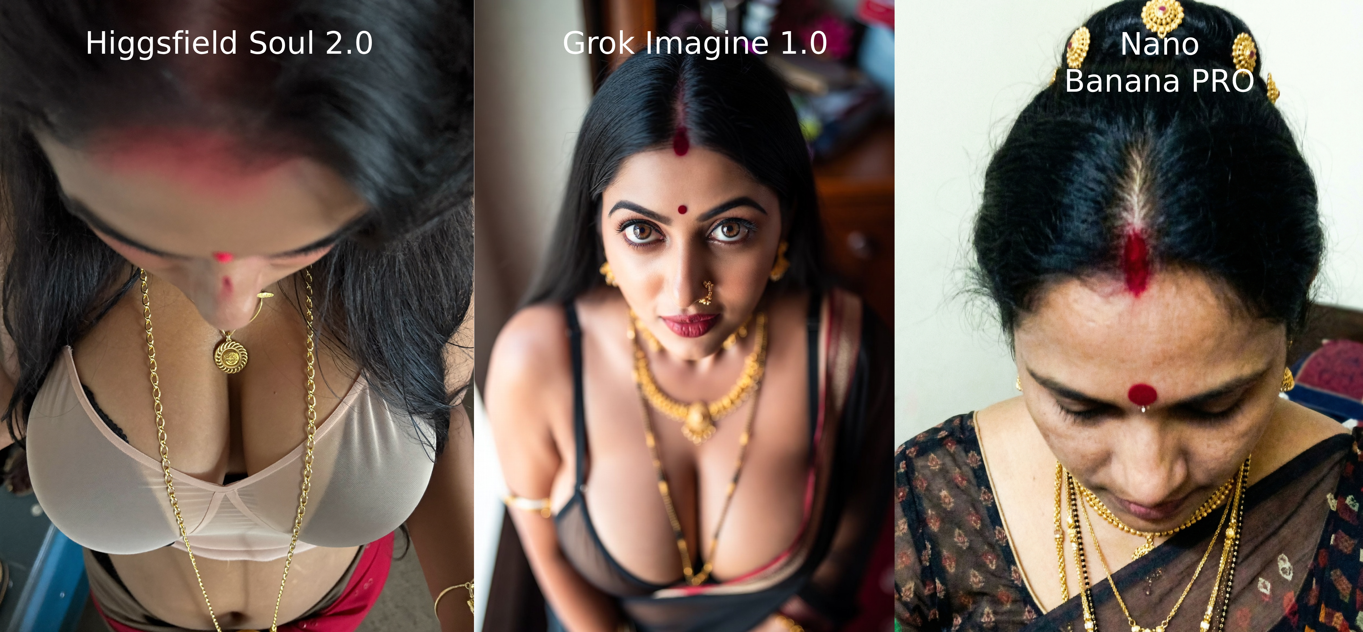 Realistic South Brahmin Woman Bdsm Lingerie Saree