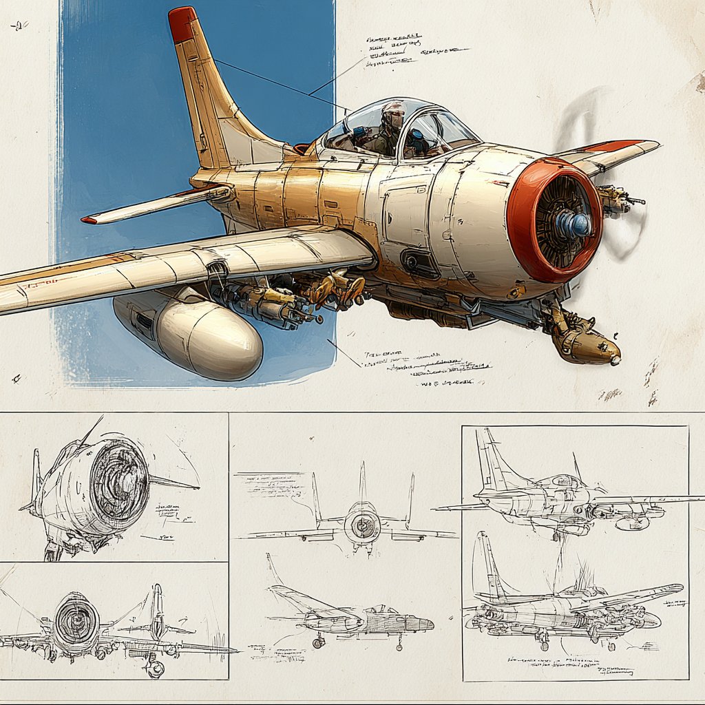 Sci Fi Concept Art Technical Illustration