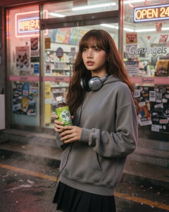 Convenience Store Dusk Green Tea Bottle