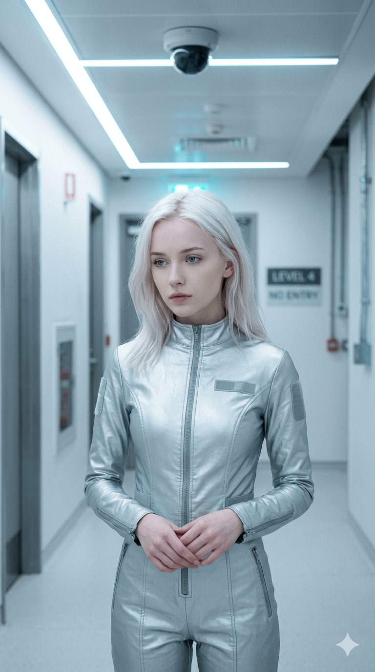 Silver Uniform Neon Light