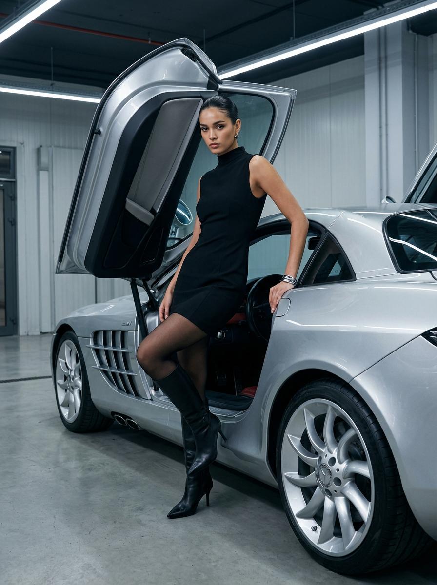 Mercedes Gullwing Bay