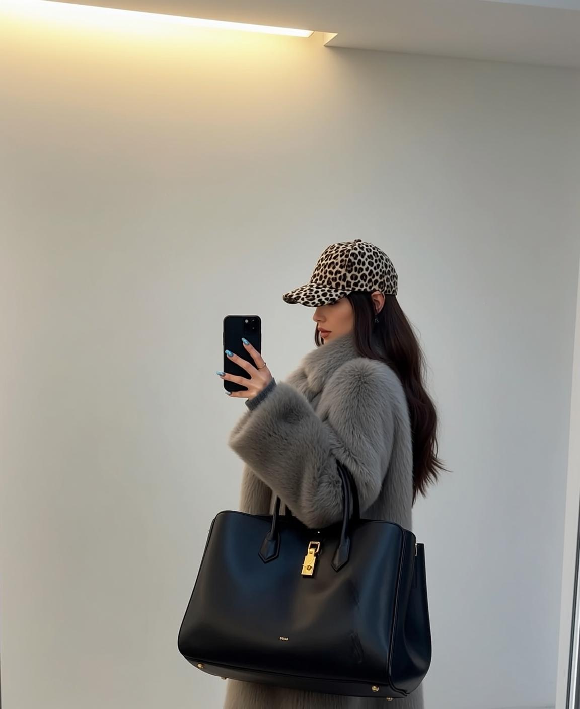 Fashion Week Long Dark Brown Wavy Fair reference photo