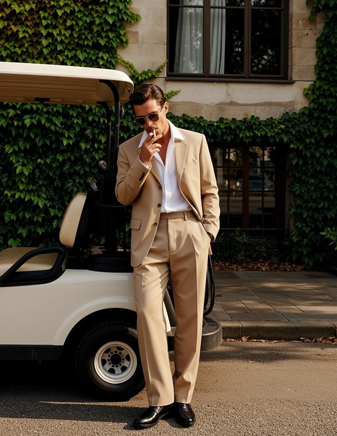Ivy Wall Golf Cart Look reference photo