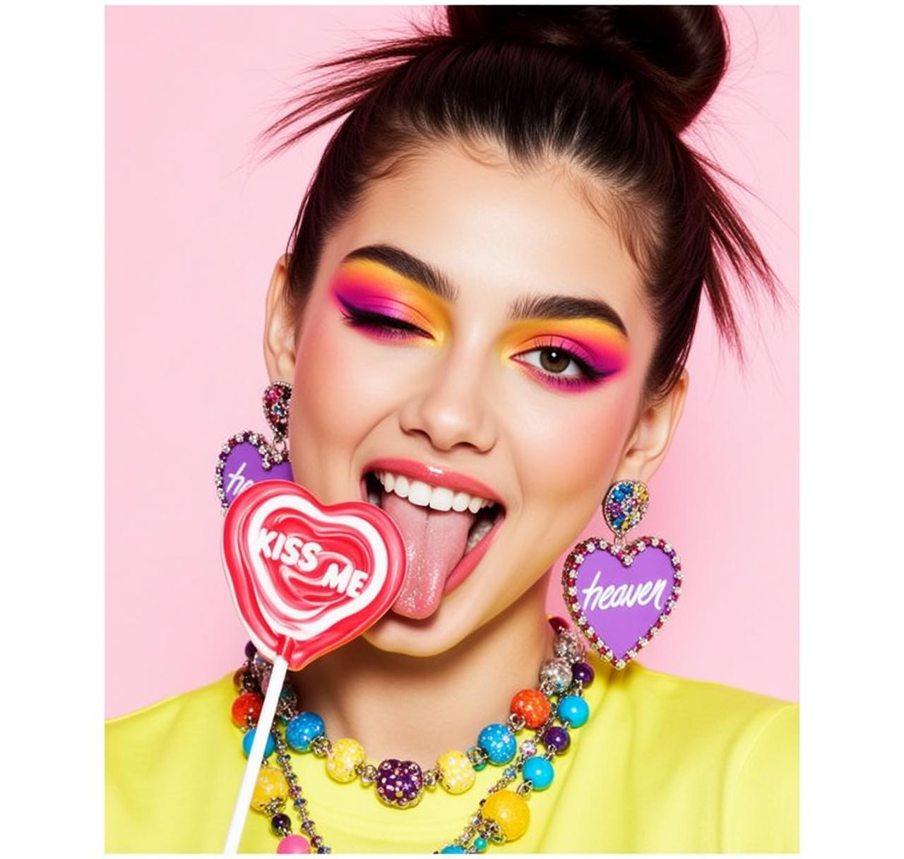 Creative Young Dark Brown Pulled Messy Bun reference photo