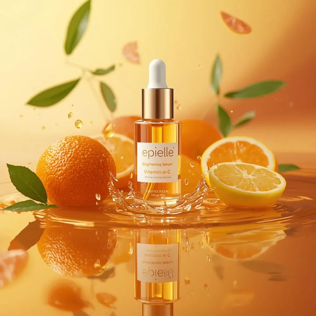 Citrus Serum Dropper Reflection