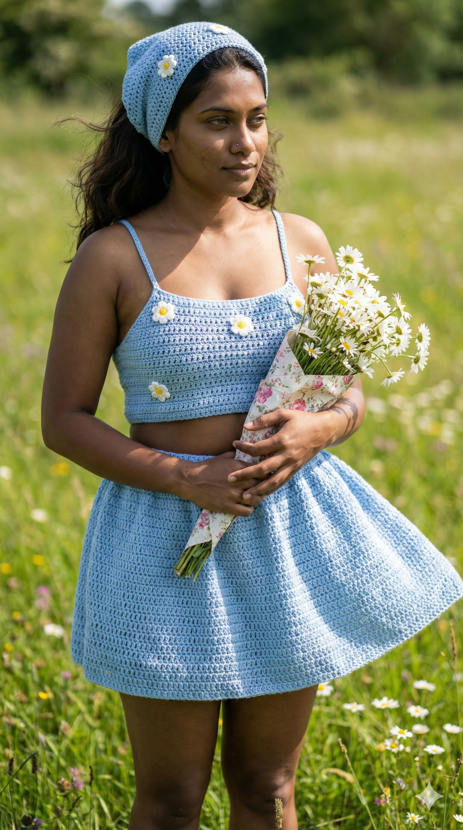 Meadow Wind Photorealistic Outfit Close Up