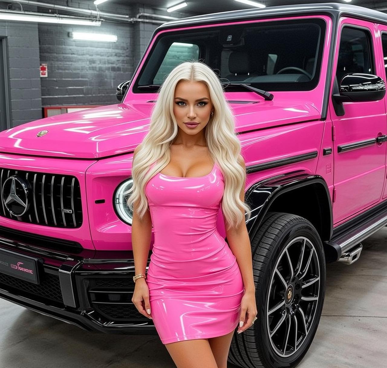 Pink Latex G Wagon reference photo