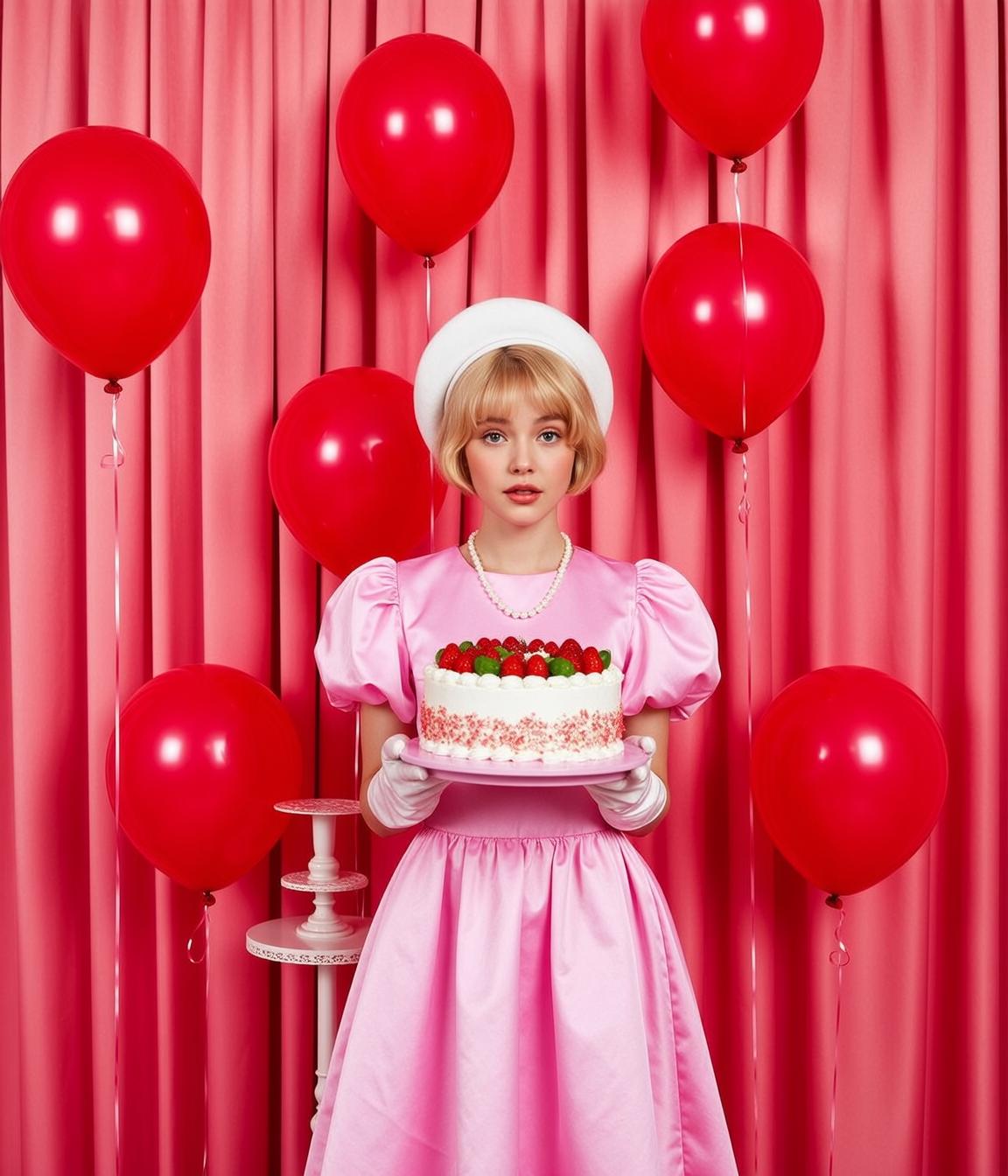 Pink Cake Studio Party reference photo