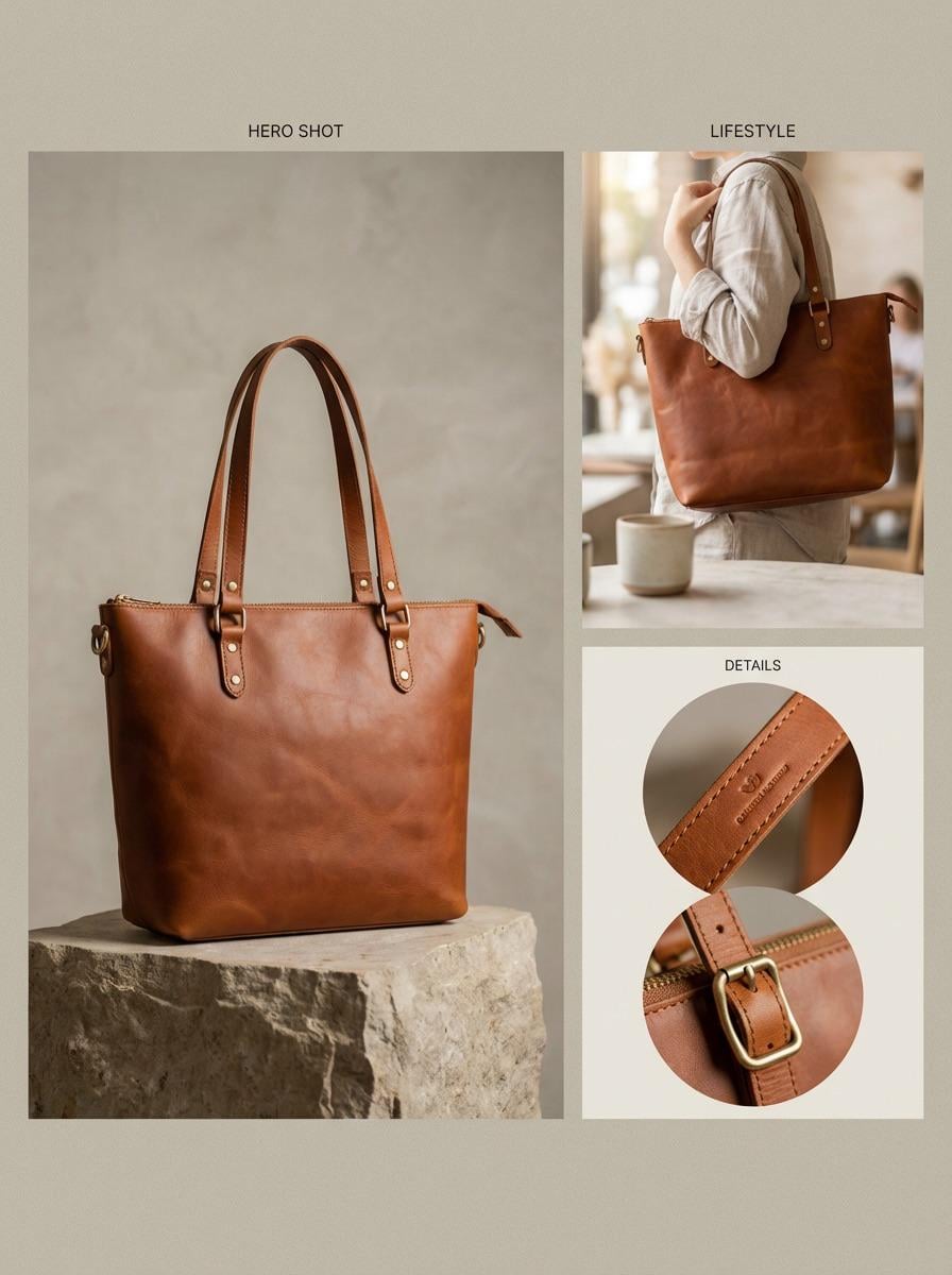 Product placed with soft lighting, showcasing premium textures and sharp focus, minimal background.