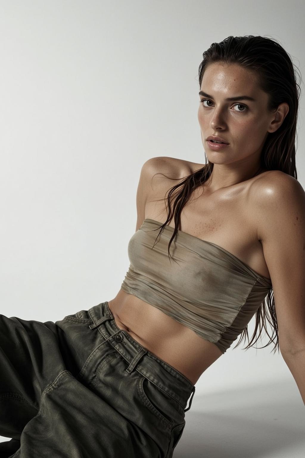 Explore Captured Relaxed Reclined Leaning Back Her reference photo