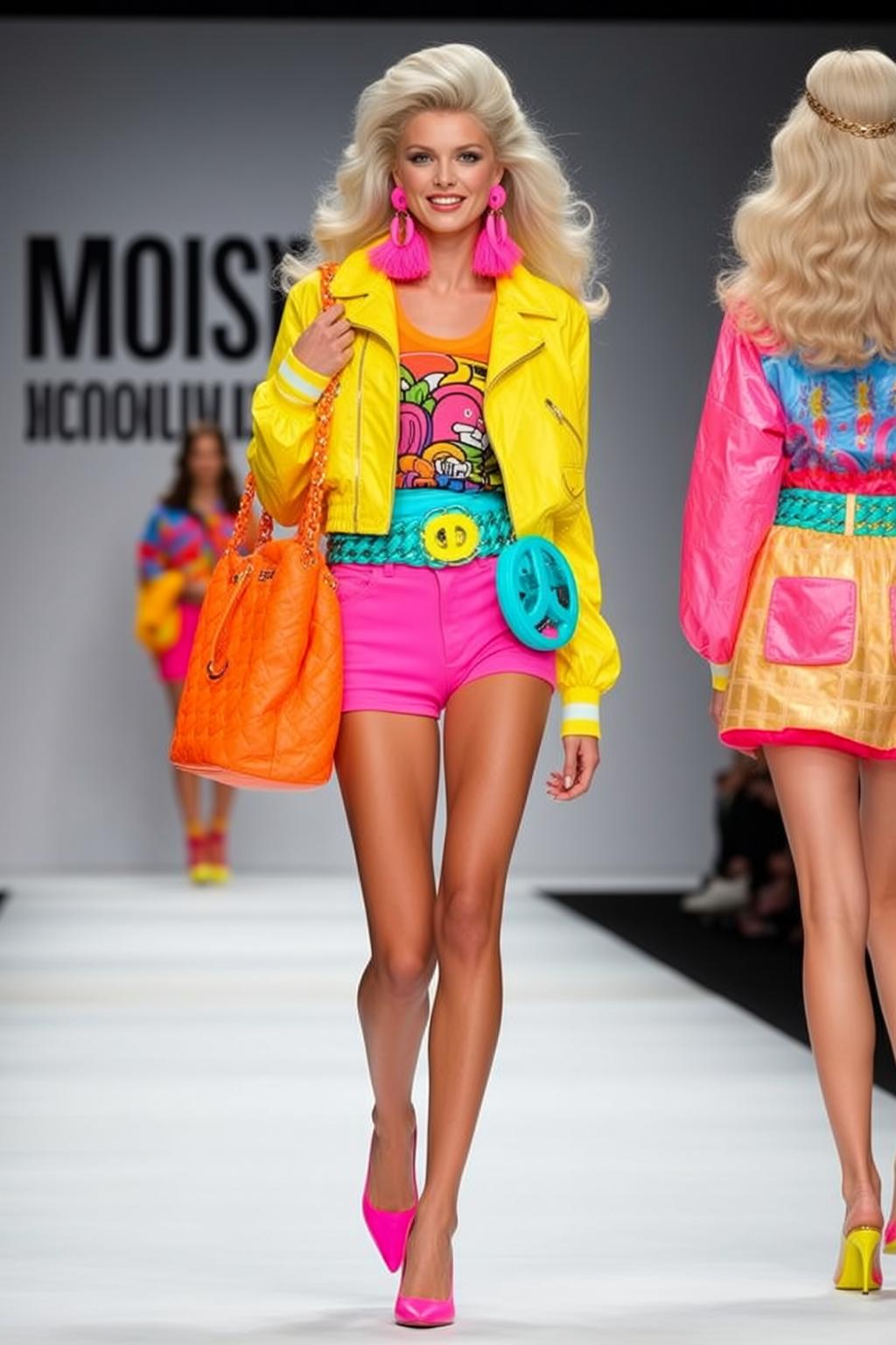 Orange Tee Pink Runway reference photo