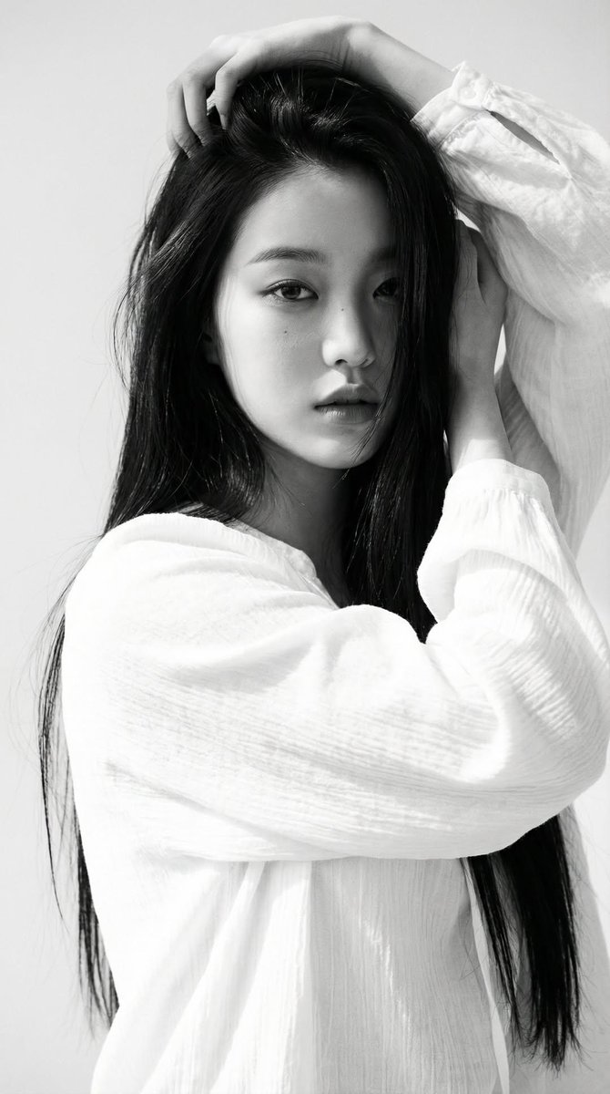 Serene Woman White Blouse Natural Light Fine Art