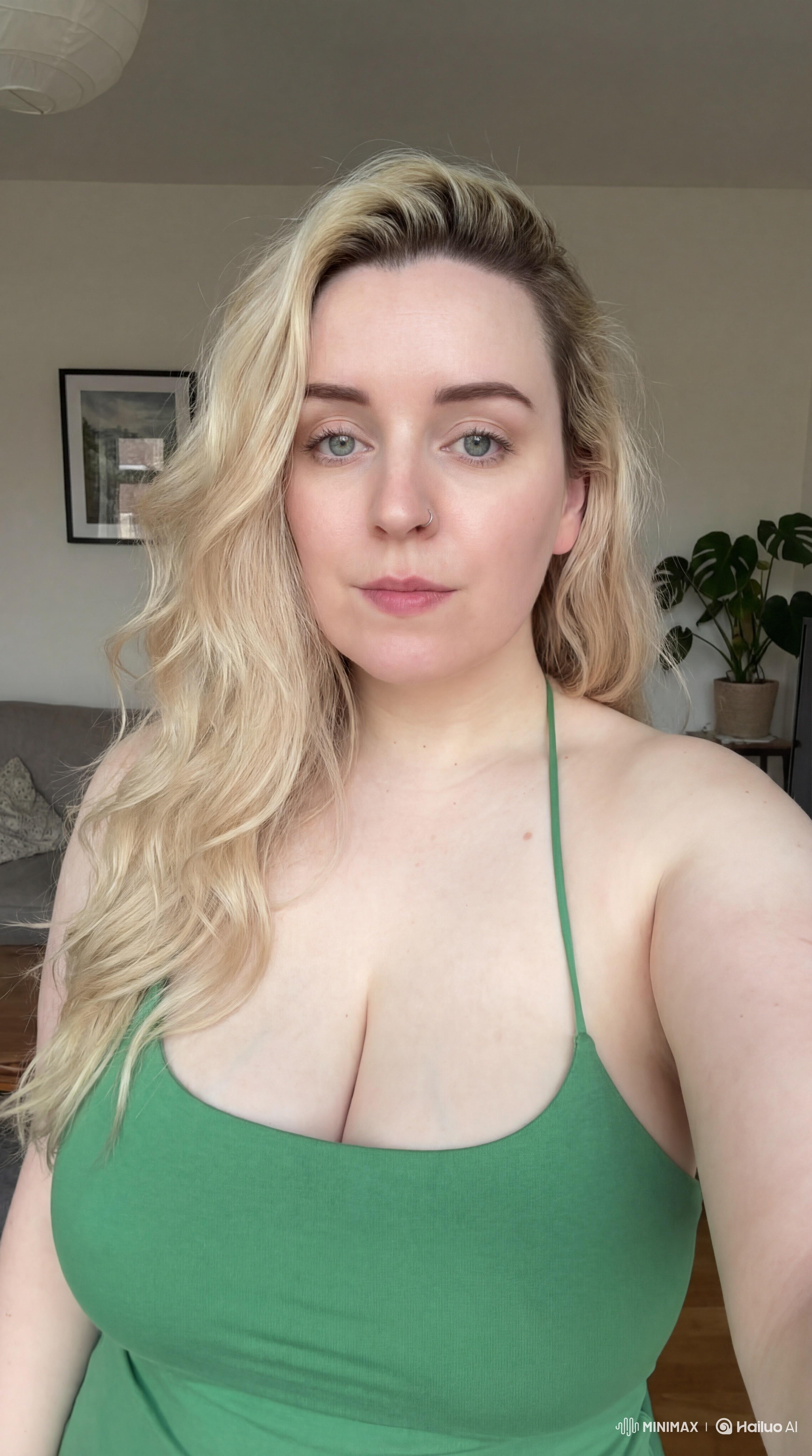 Emerald Green Tank Top Low Angle