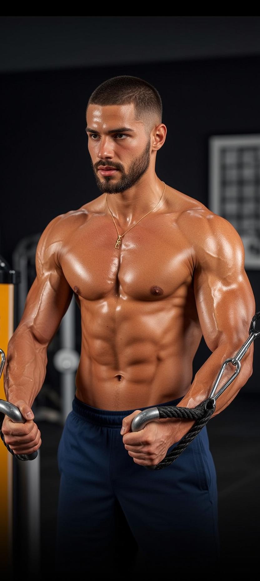 Cable Workout Studio Pose reference photo