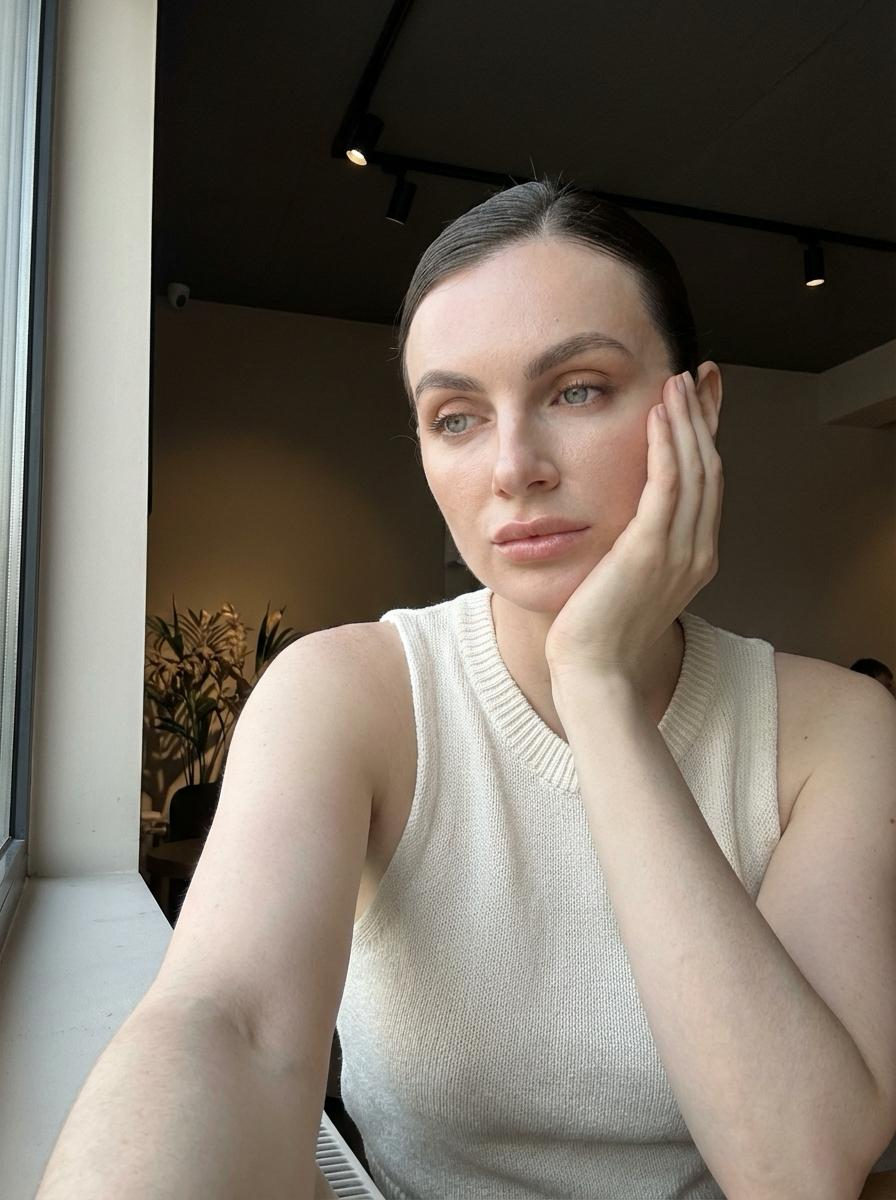 Realistic Indoor Selfie Soft Light