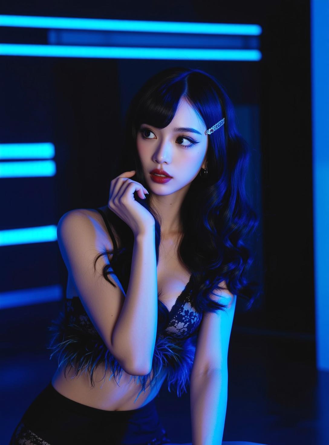 Neon Room Feather Bra reference photo