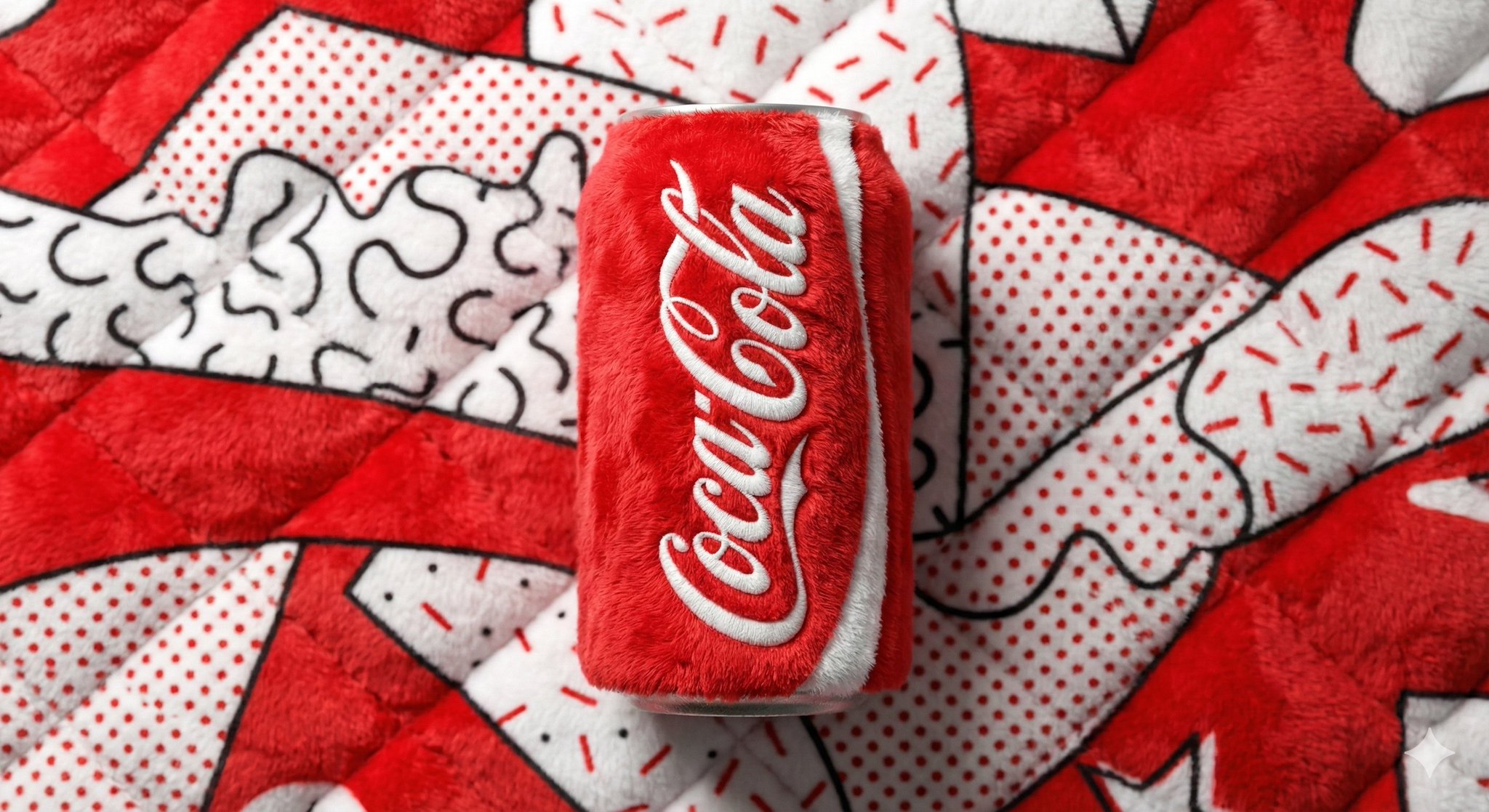 Plush Beverage Can Pop Art