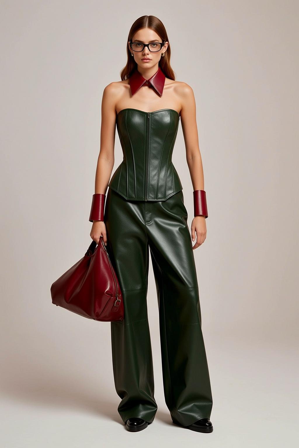 Fashion Week Long Brown Hair Fair Skin reference photo