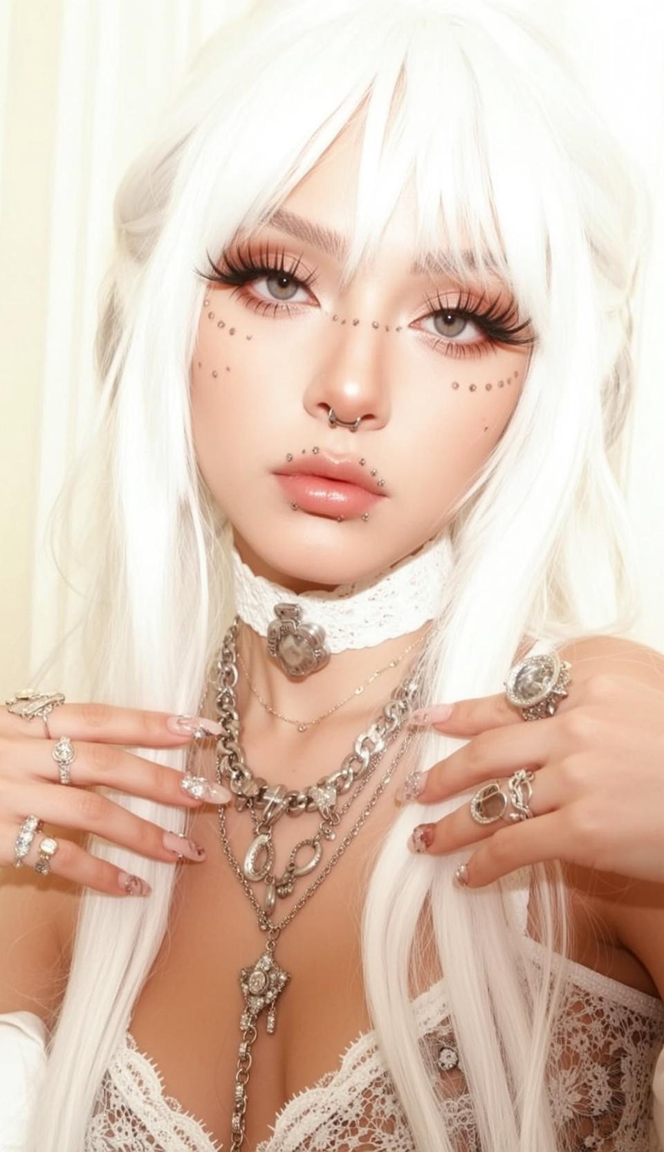 White Lace Studio Portrait reference photo