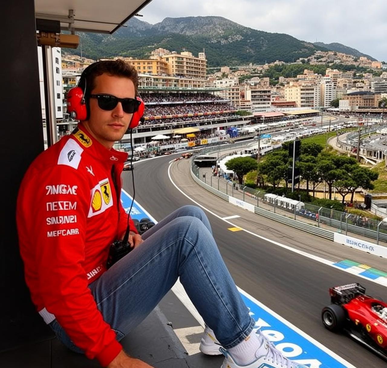 Racing Jacket Trackside Seat reference photo
