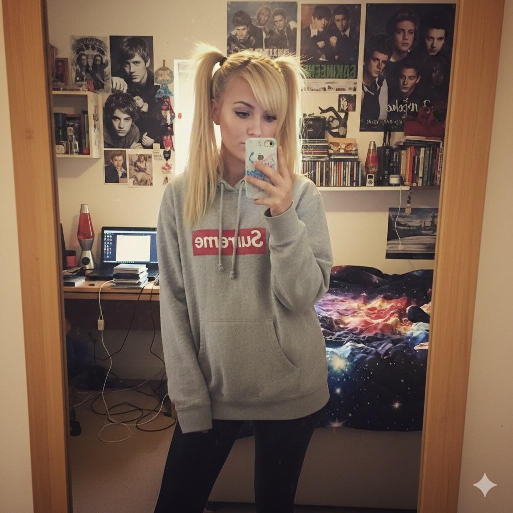 2012 Bedroom Mirror Selfie Realistic