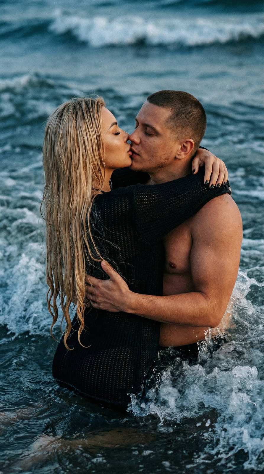 Realistic Wet Skin Ocean Kiss 916