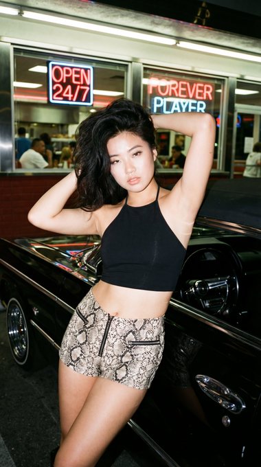 Nano Banana Pro on http://Wonda.sh  prompt:  {   "subject": {     "description": "Young East Asian female, late-night...