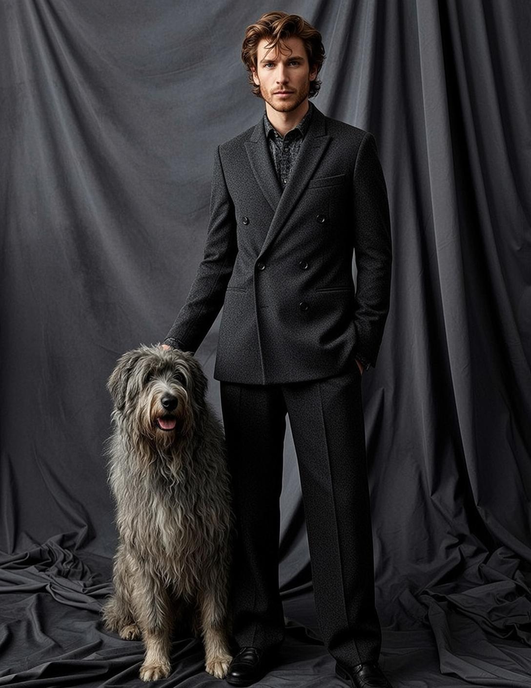 Shaggy Dog Studio Suit Scene reference photo