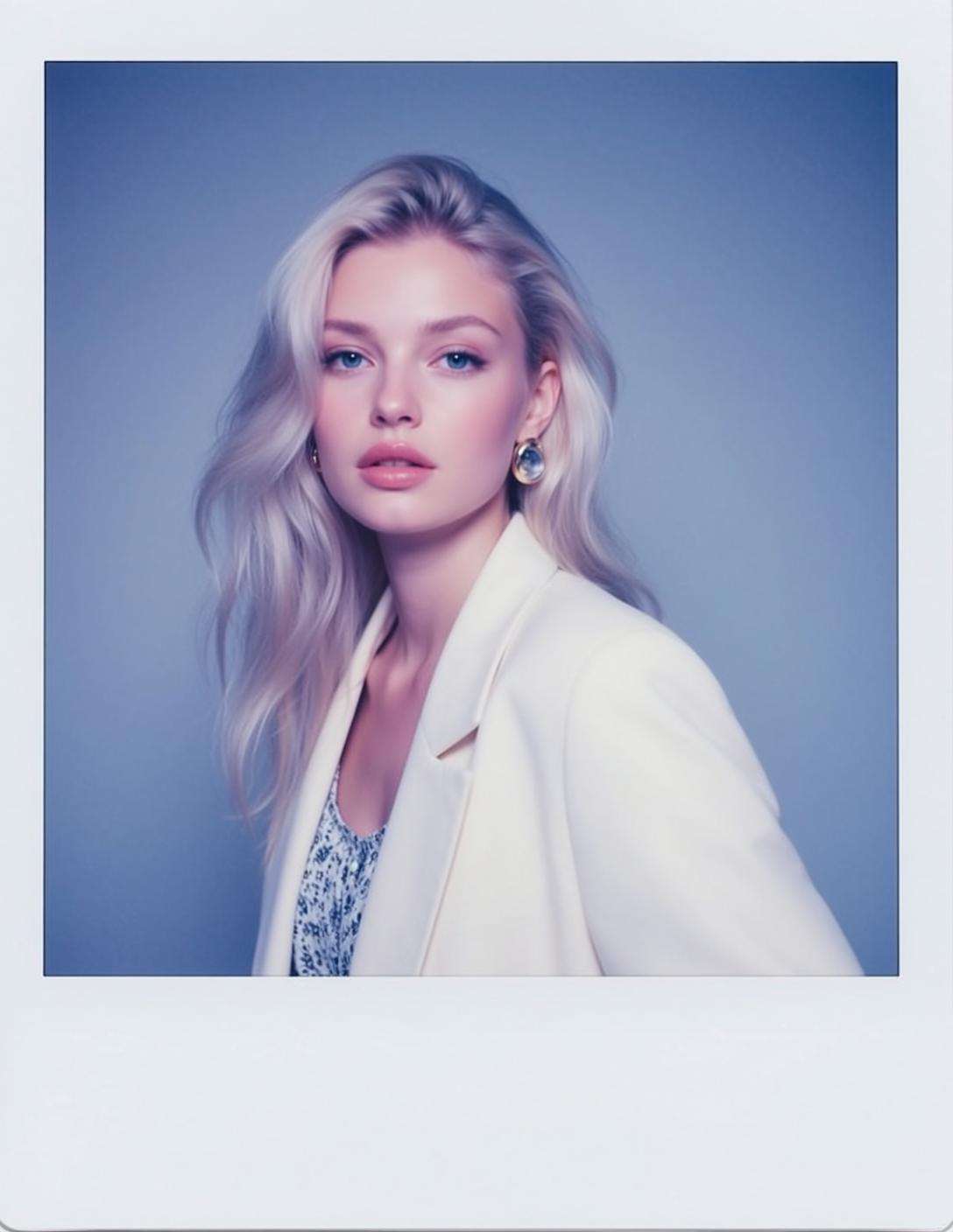 Blue Blazer Studio Portrait reference photo