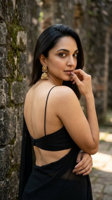 Saree Silk Woman Gold Earrings Stone Wall
