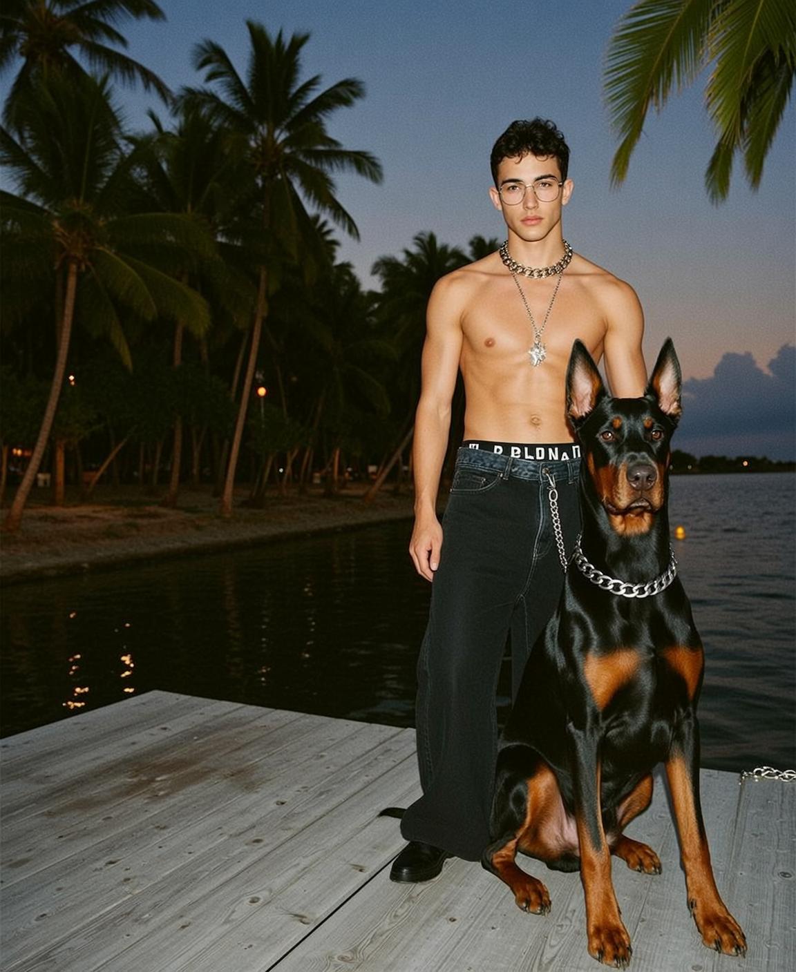 Dockside Doberman Evening Style reference photo