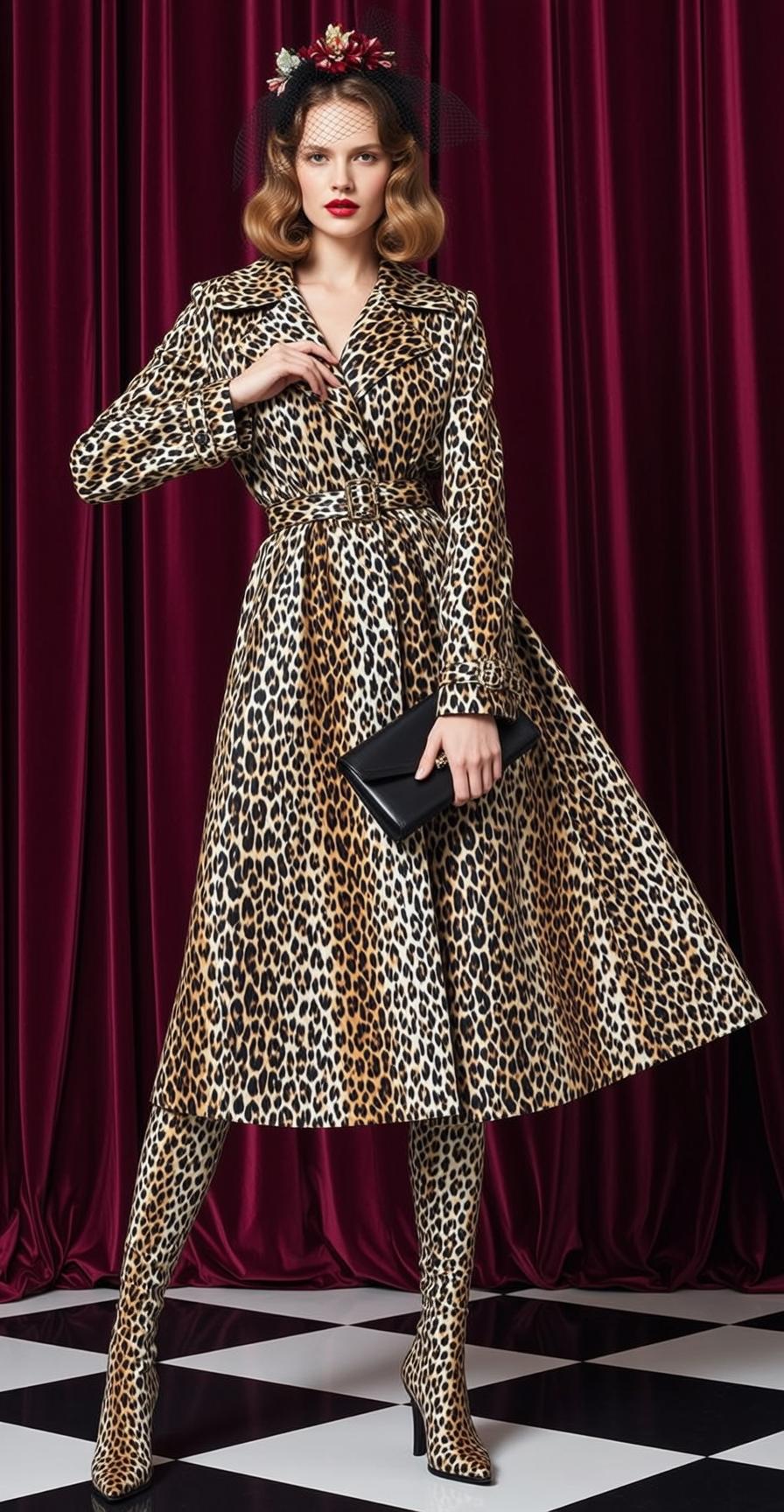 Leopard Print Fashion Studio reference photo