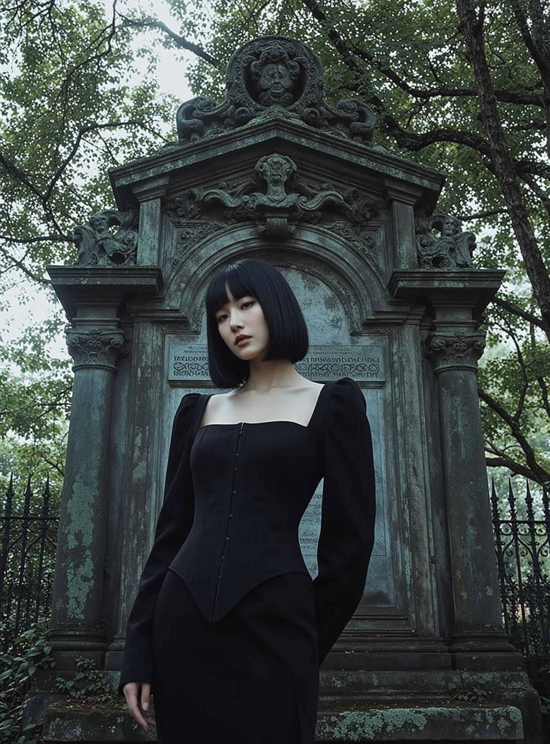 Cemetery Corset Bob reference photo
