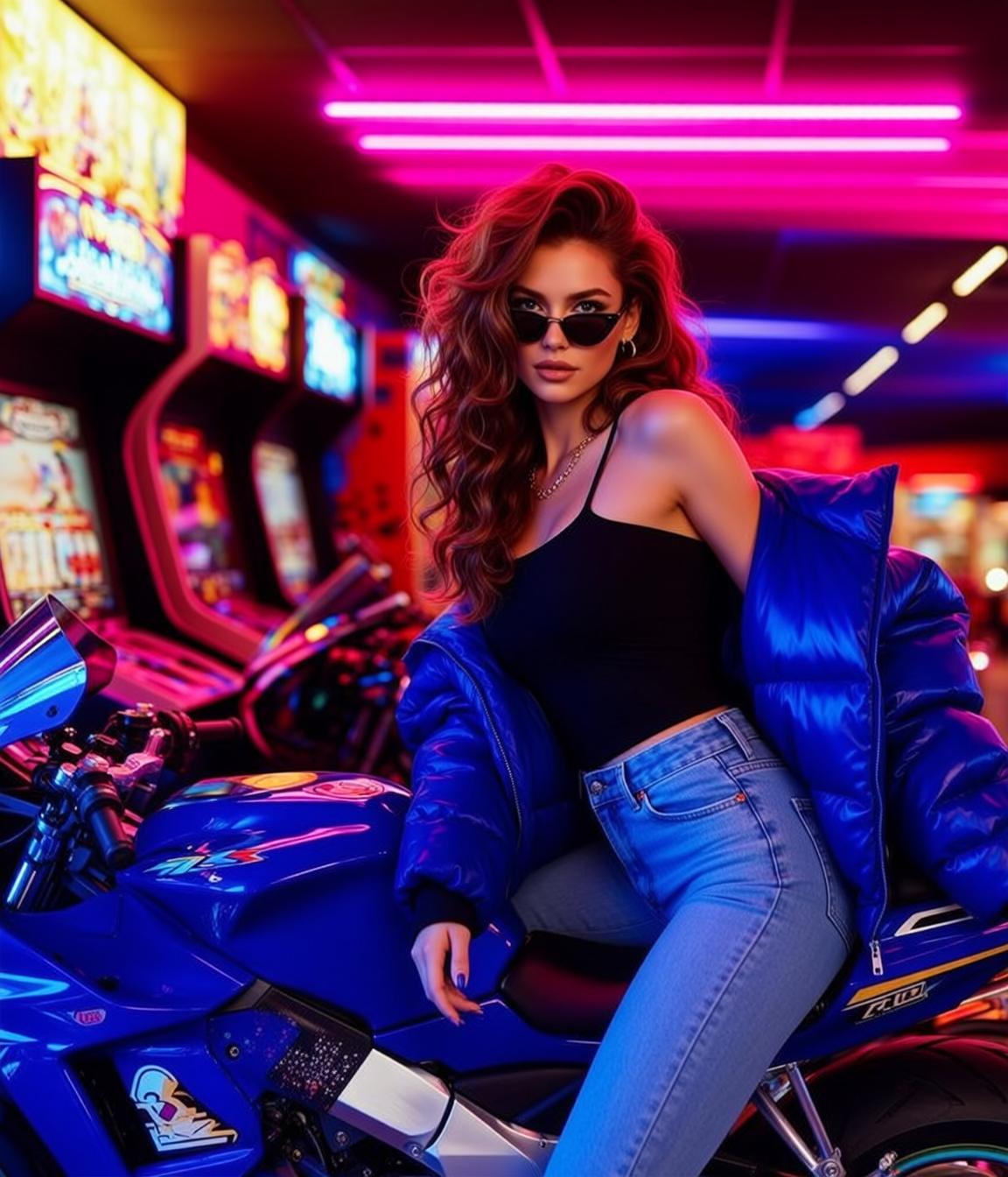 Y2k Young Long Wavy Reddish-brown Fair Black reference photo