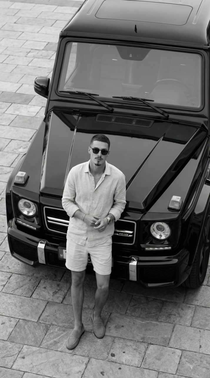 Realistic G63 Amg Luxury Editorial Monochrome