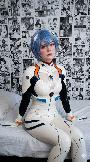 Pilot Bodysuit White Rumpled Bed Manga Wall Soft Light