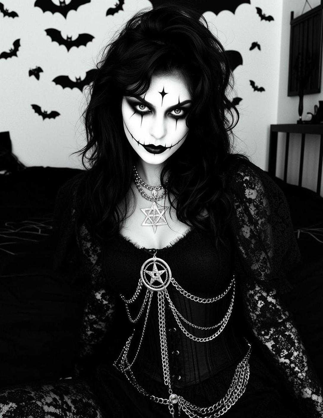 Gothcore Recreate This Scene Prompt Description Gothic reference photo