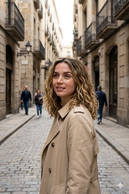 European Street Trench Coat Soft Daylight