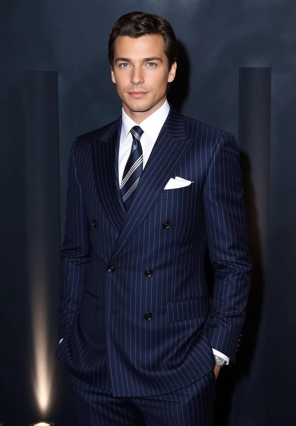 Young Dark Brown Neatly Styled Fair Smooth reference photo