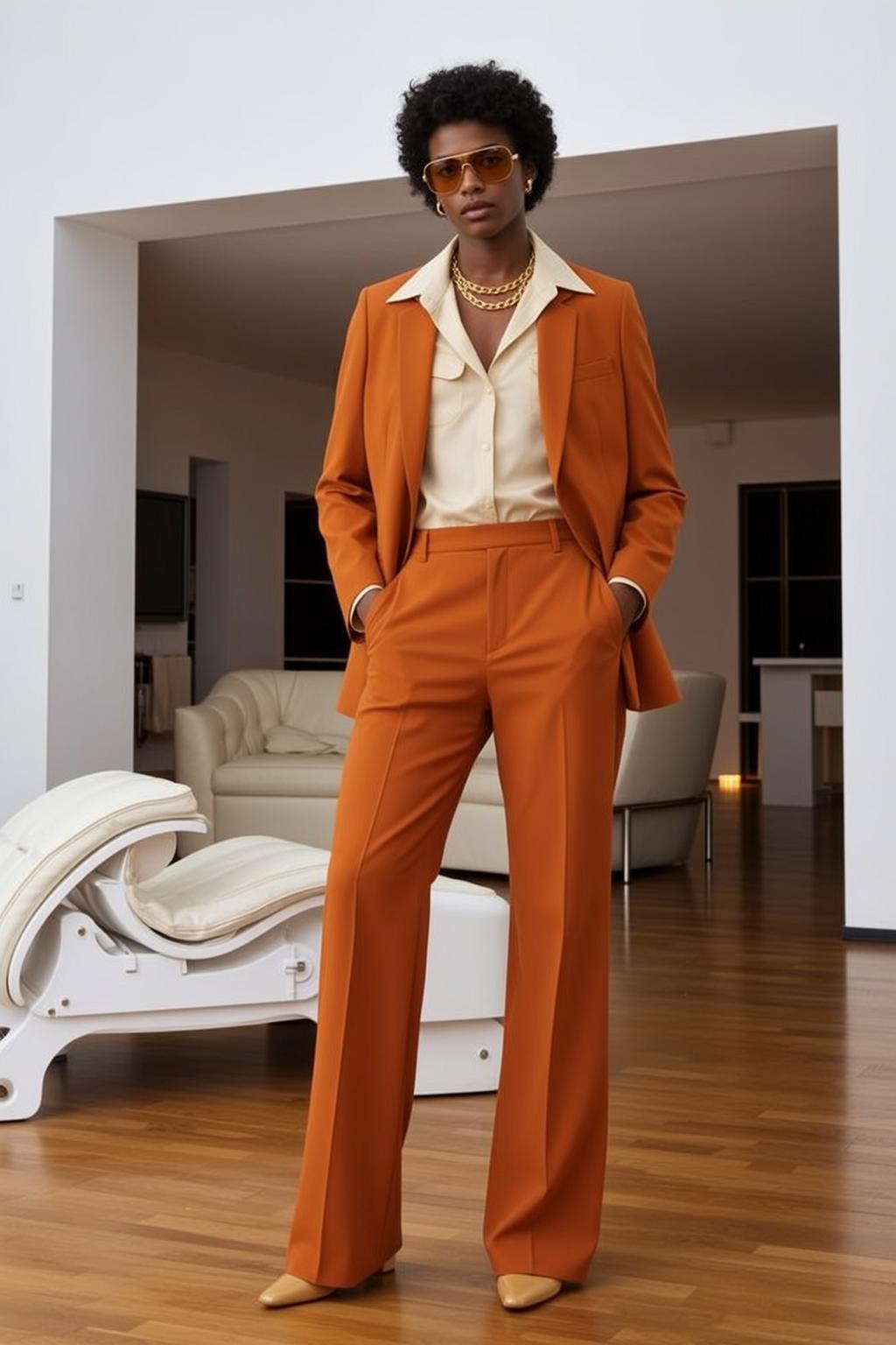Fashion Week Short Afro Medium Brown Light reference photo