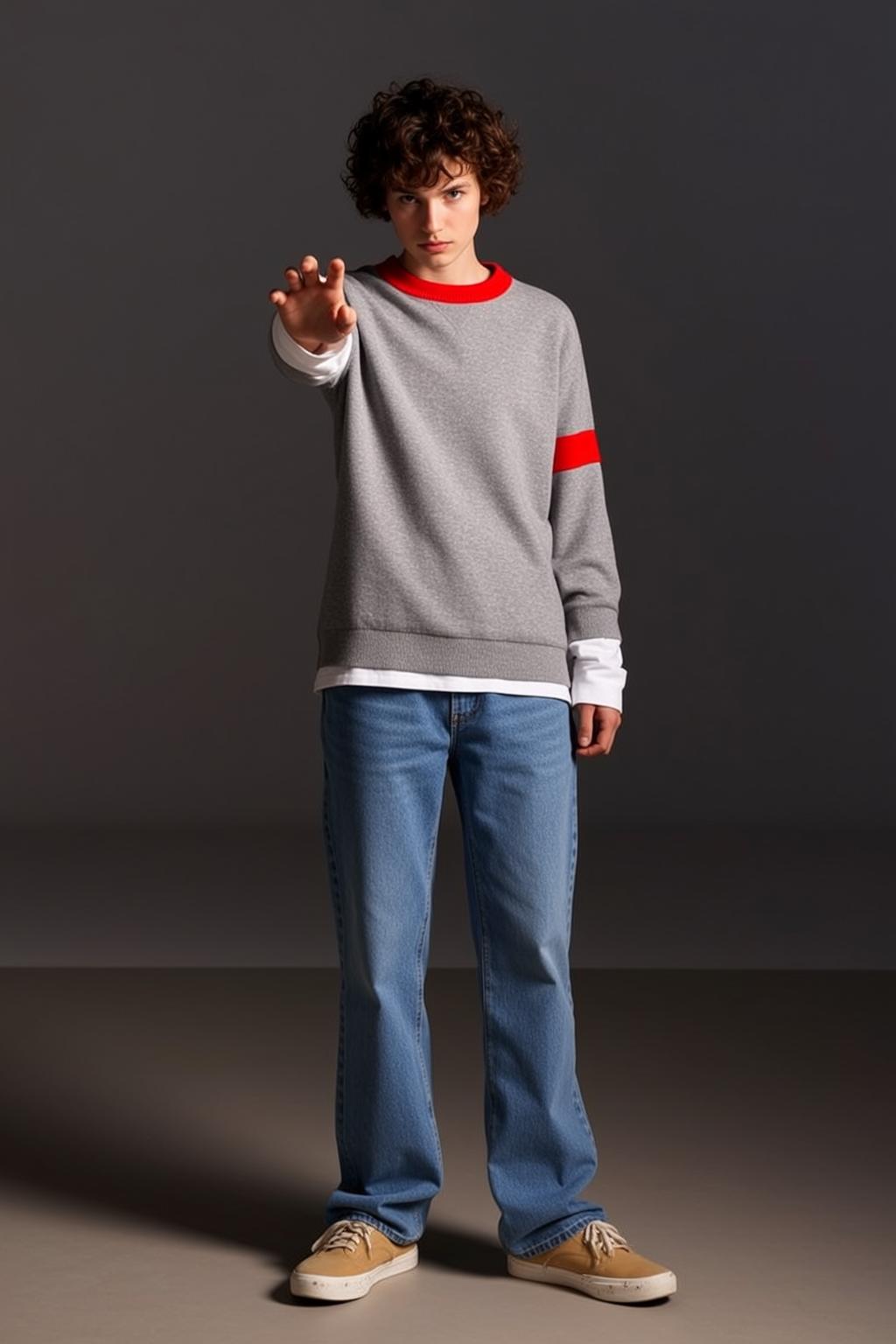 Grey Sweatshirt Studio Reach reference photo