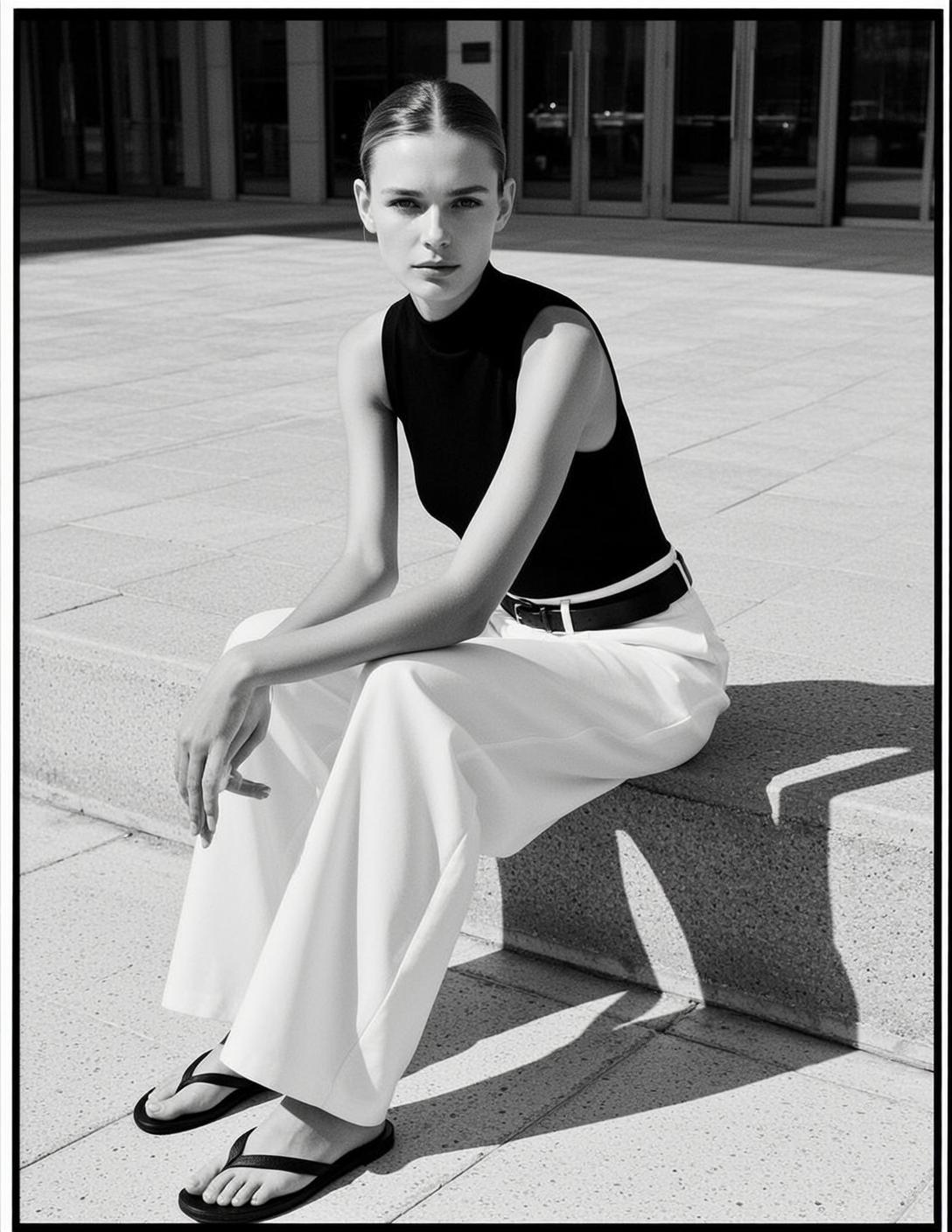 Explore Seated Concrete Ledge Facing Neutral Direct reference photo