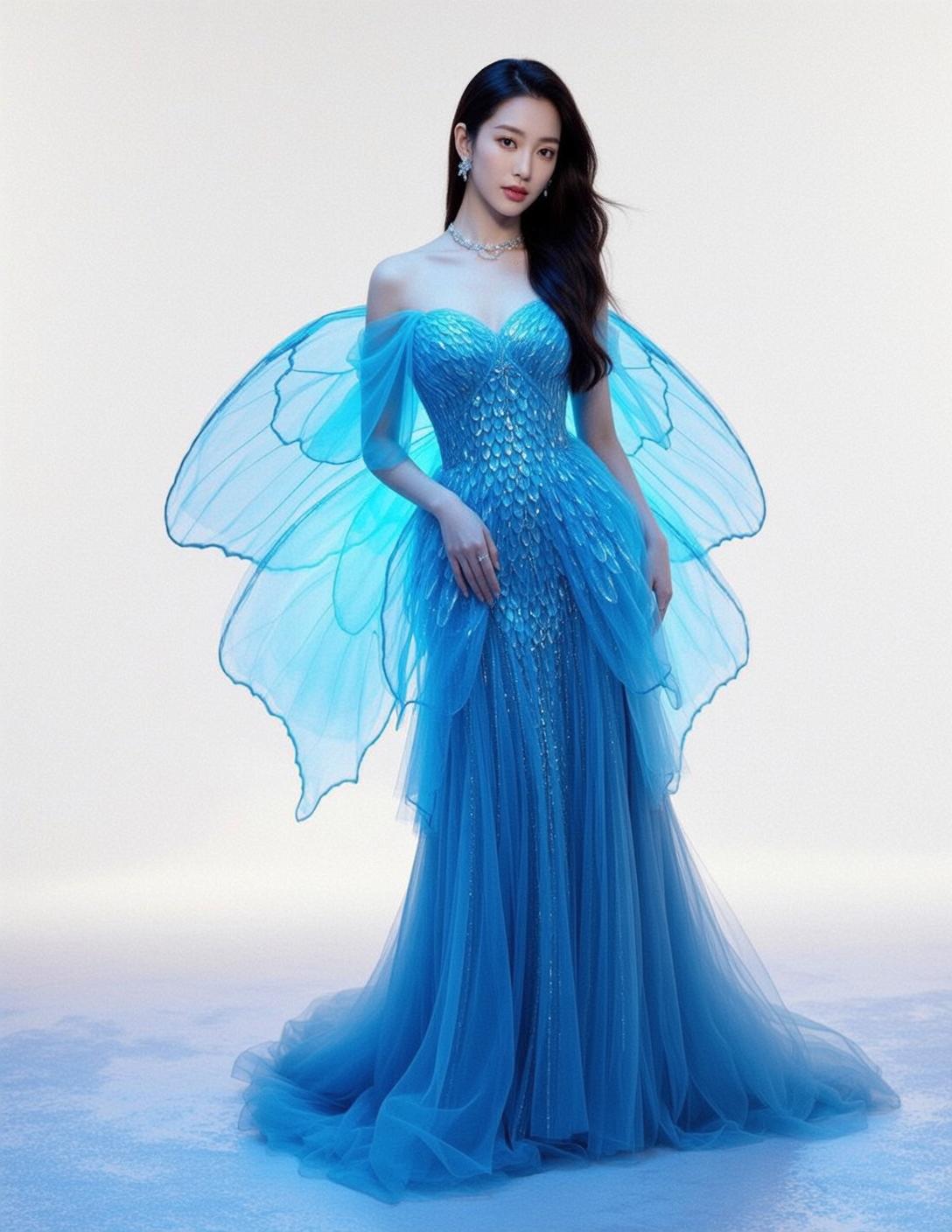Blue Butterfly Wings Studio reference photo