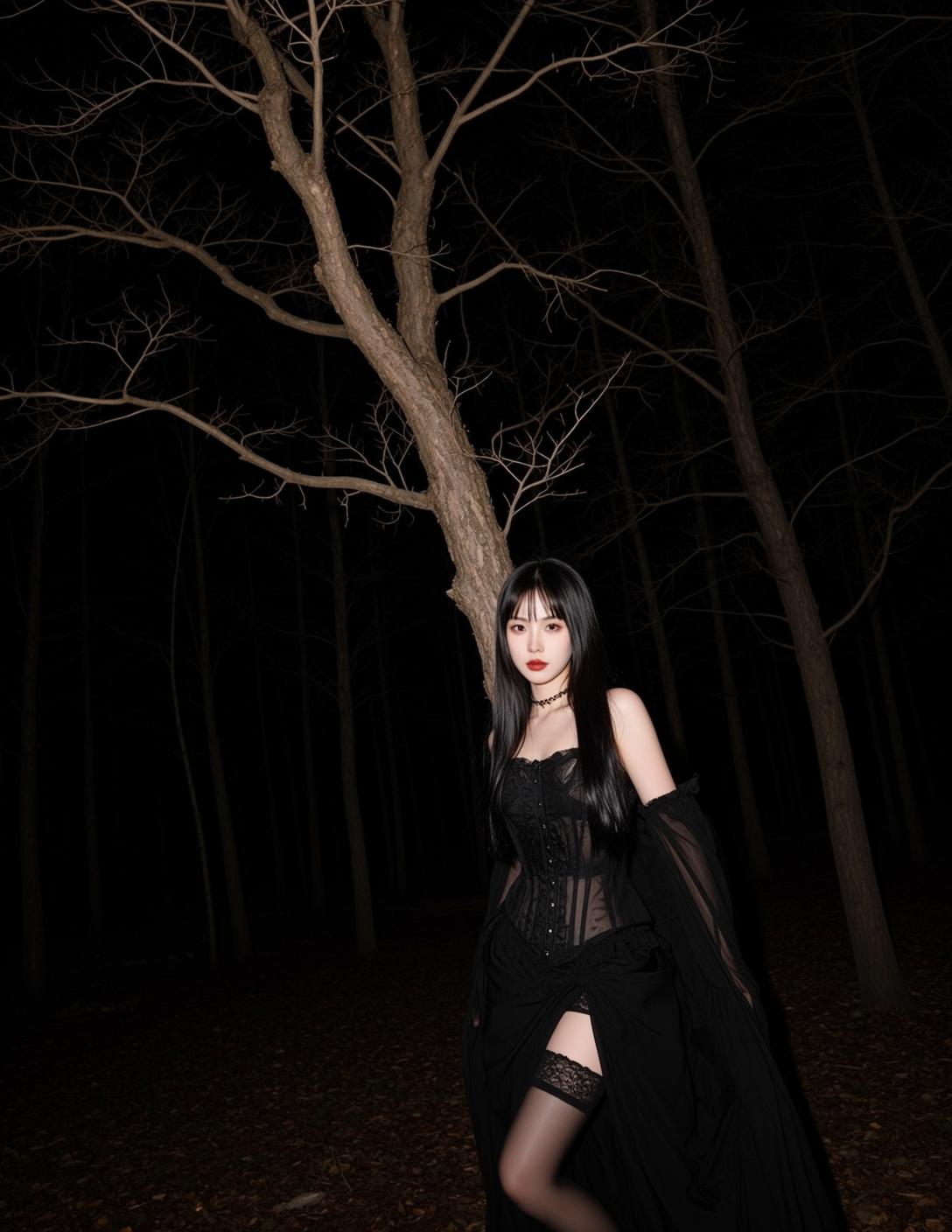 Night Forest Corset reference photo