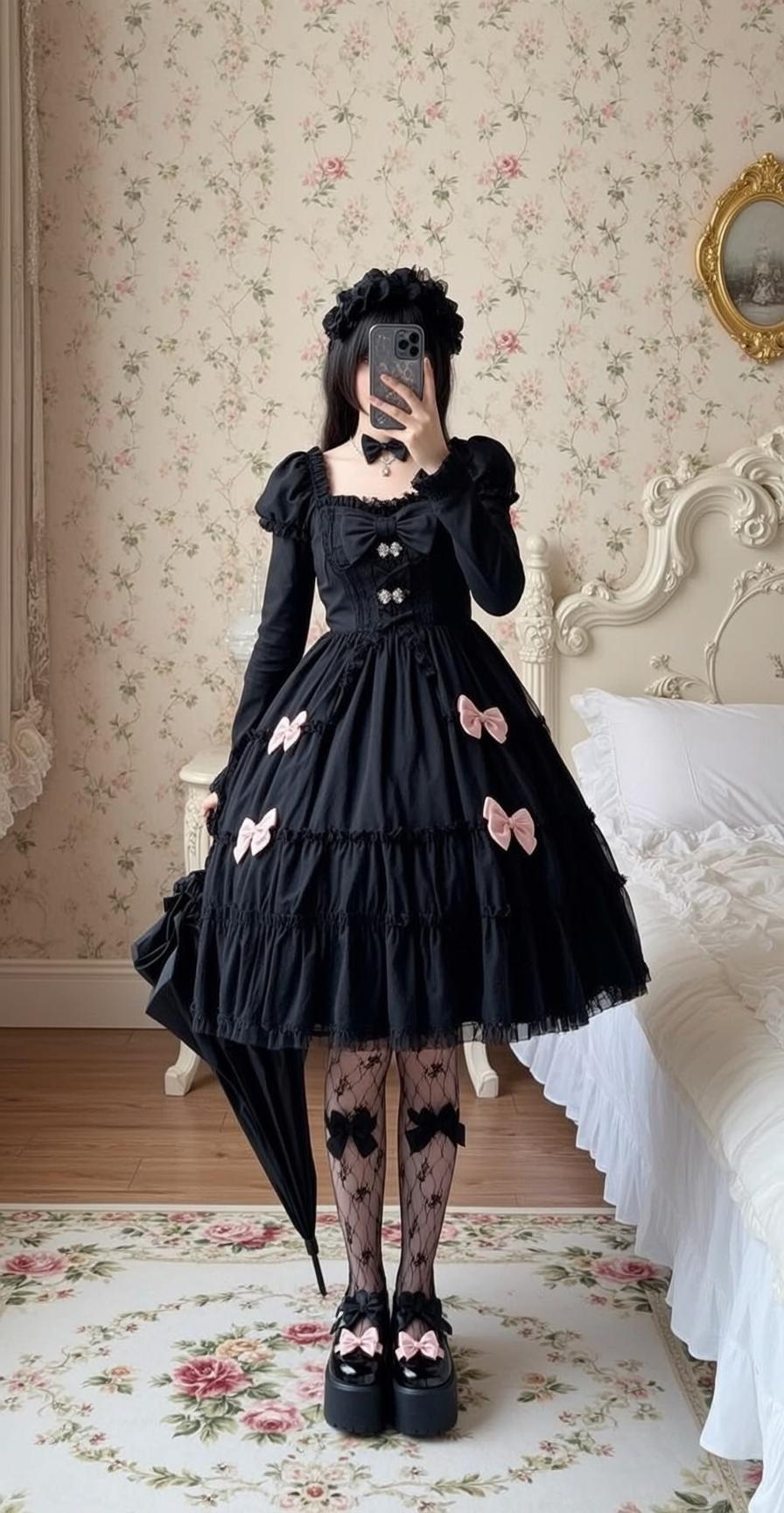 Pink Bow Lolita reference photo